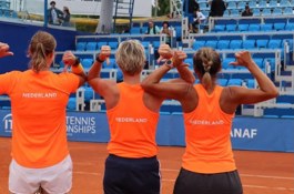 ITF seniors cup vrouwen winnen Nederland game set match