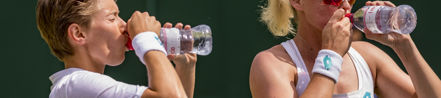 Drinken Wimbledon 2019 Demi Schuurs Anna-Lena Groenefeld