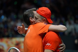 Davis Cup Finals TeamNL finale